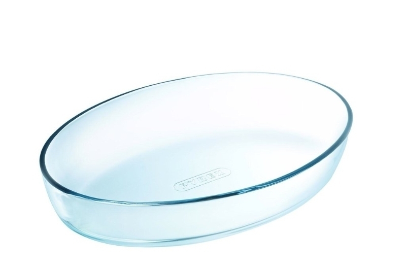 PYREX 346B ESSENTIALS OVAL ROASTER 3L