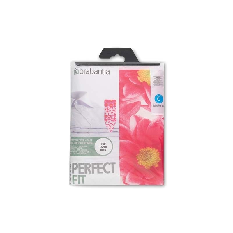 BRABANTIA IRONING BOARD COVER C, 124X45 CM, 2MM FOAM - COLOURFUL MIXED