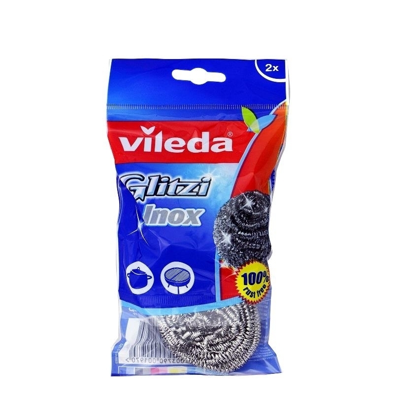 VILEDA SPIRAL SCOURER 2PACK