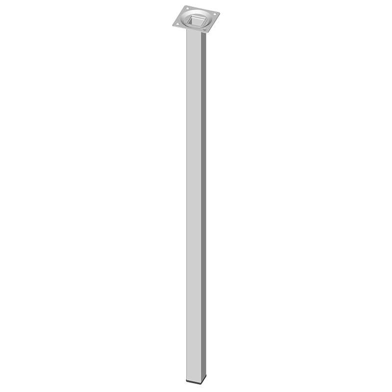 SQUARE STEEL LEG 70CM WHITE 11