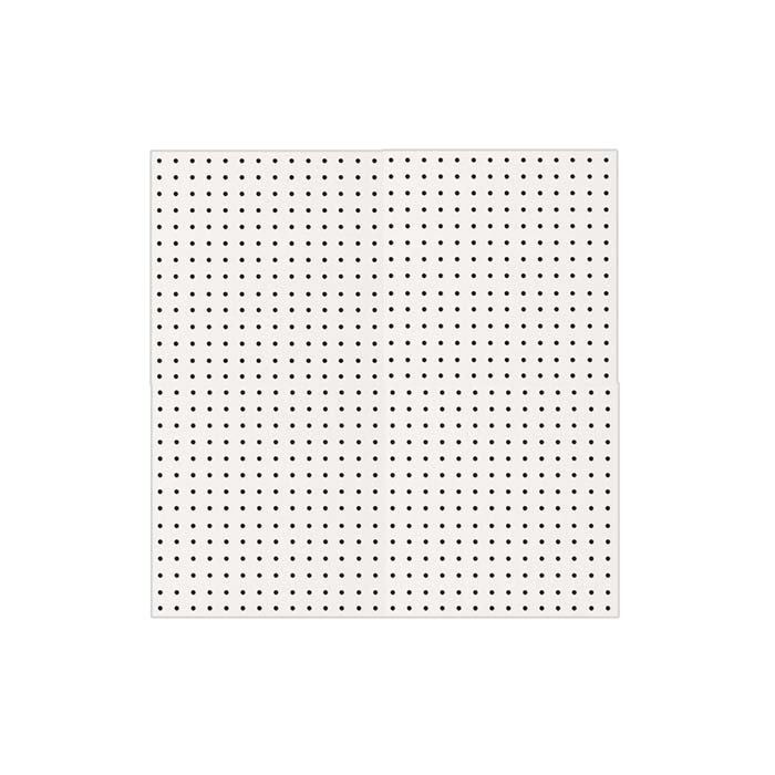 PERFORATED WHITE HARDBOARD 60X60CM