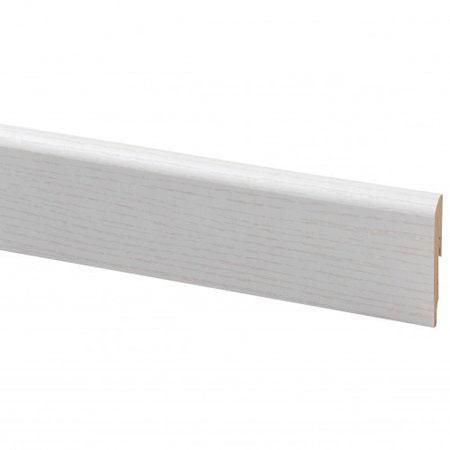 V/W SKIRTING 58X9MM WHITE ASH