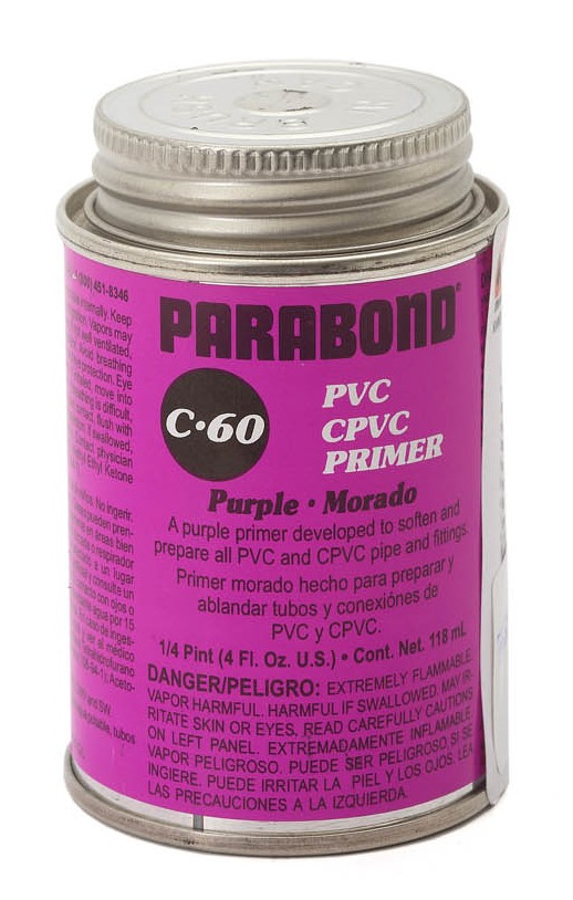 PARABOND C-60 PVC AND CPVC PRIMER 125ML PURPLE