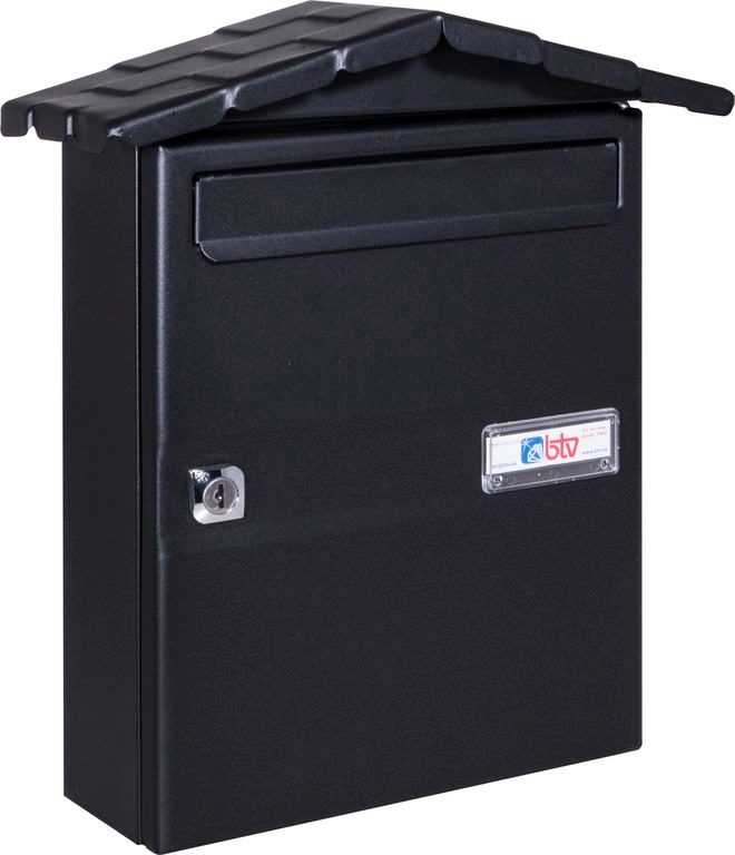 BTV MAILBOX CHALET BLACK 