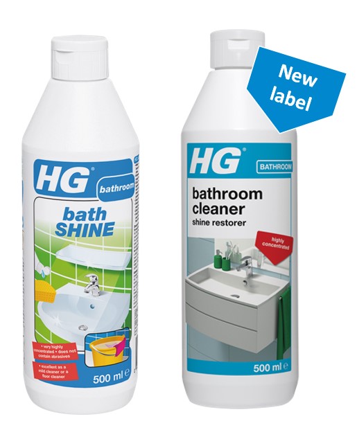 HG BATHROOM CLEANER SHINE RESTORER 500ML