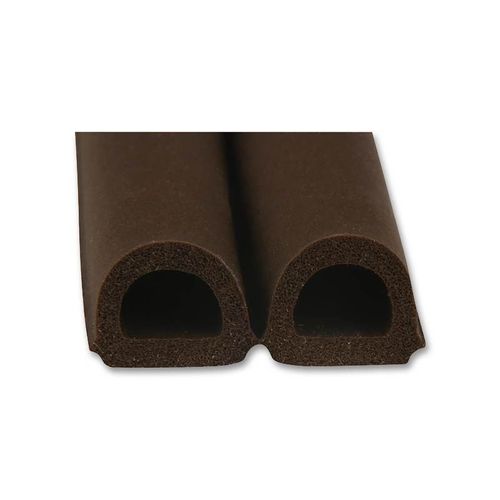 FIX RUBBER WEATHERSTRIP BROWN 6M 6x9MM