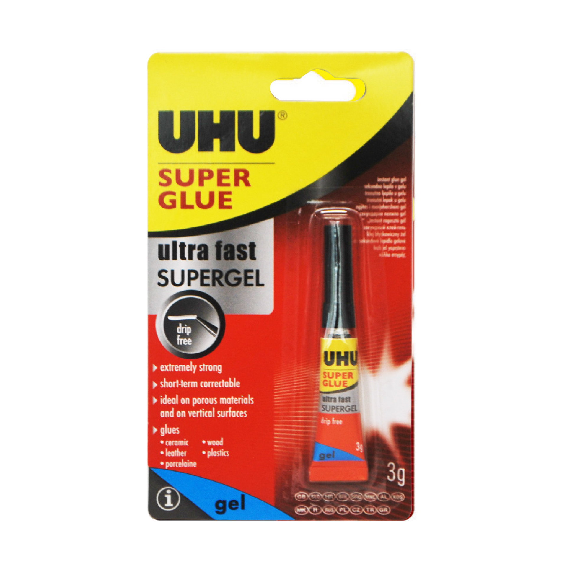 UHU SUPER POWER GEL 3GR