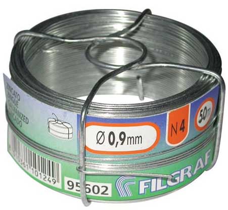 FILOMAT ZINC WIRE 0.7MMΧ100M