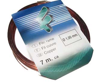 FILOMAT COPPER WIRE 1MMX7M