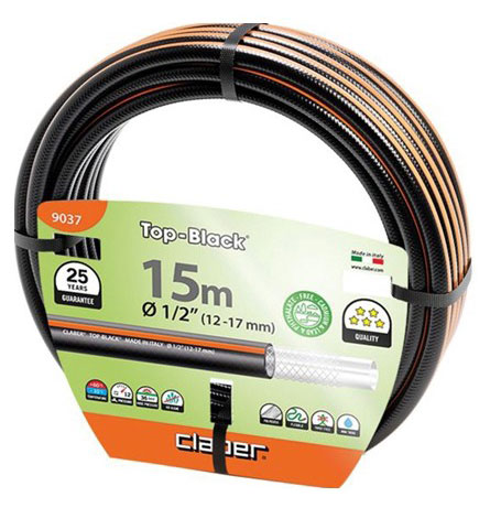 CLABER 9037 HOSE TOP BLACK 15M 1/2