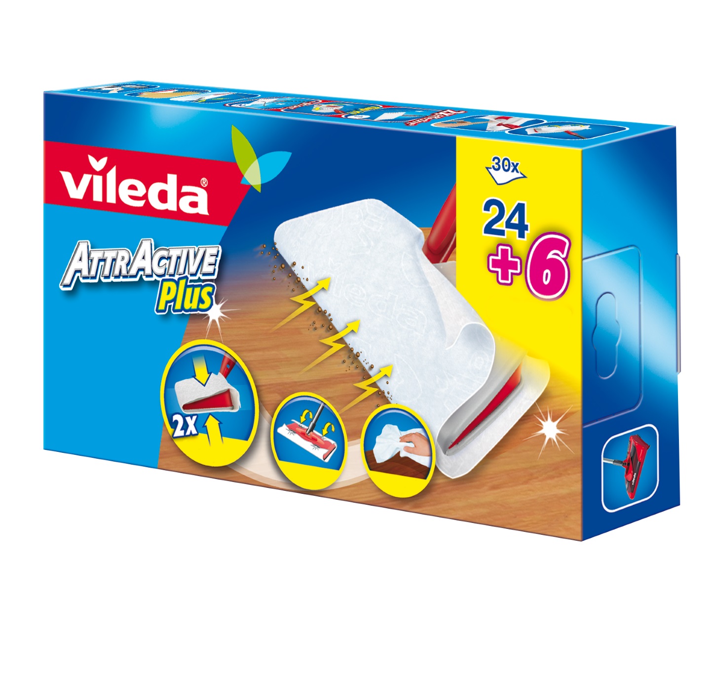 VILEDA ATTRACTIVE REFFIL 30PCS