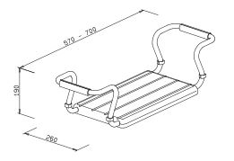 BATHTUB SEAT/STOOL