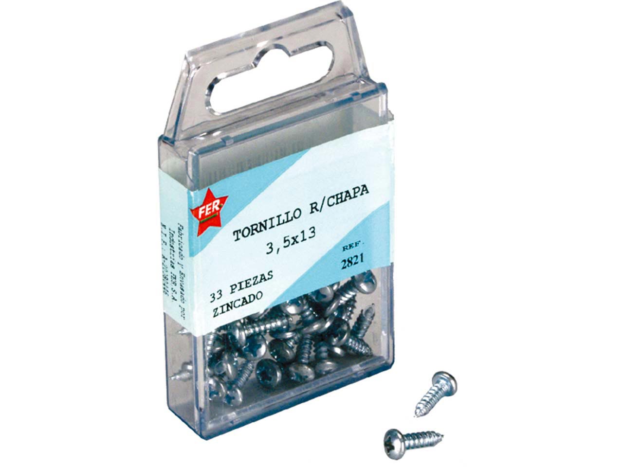 FER 16PCS METAL SCREWS 3.90x13 