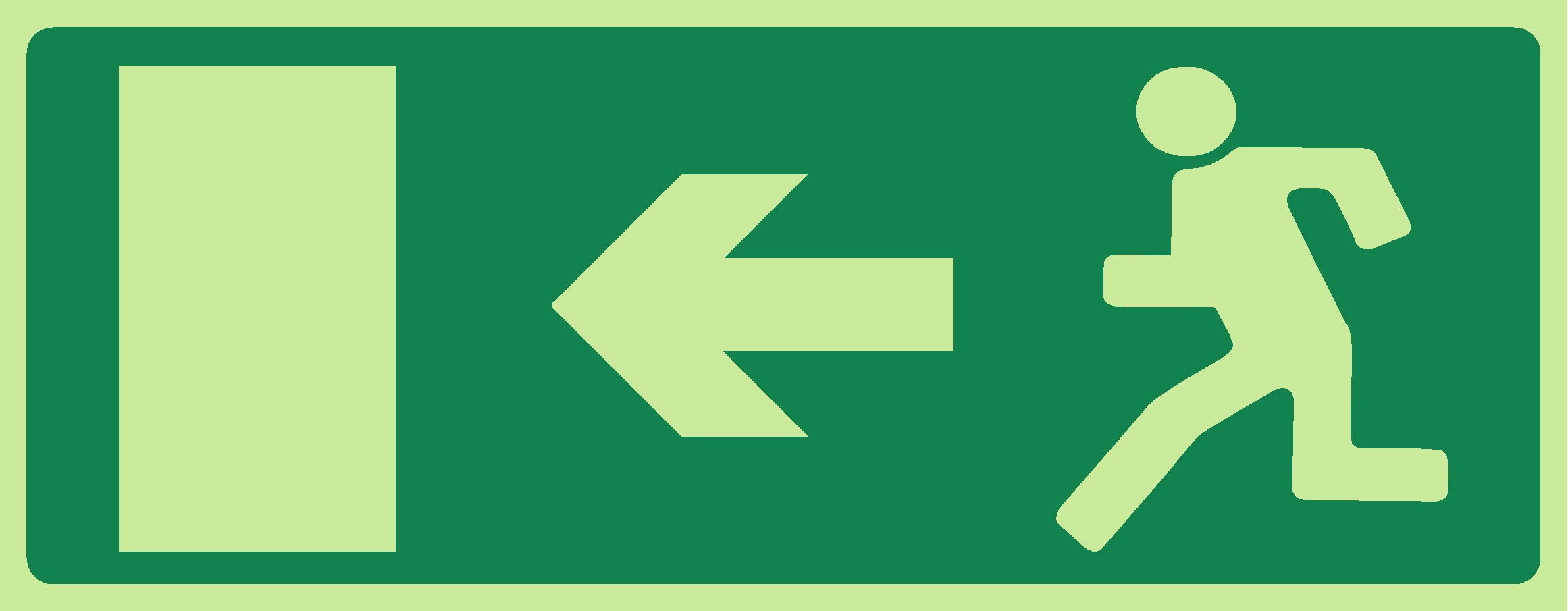 DIRECTIONAL EXIT LEFT