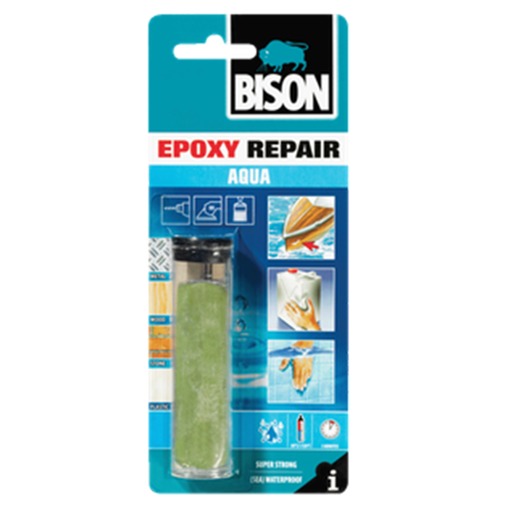 BISON EPOXY REPAIR AQUA 56GR