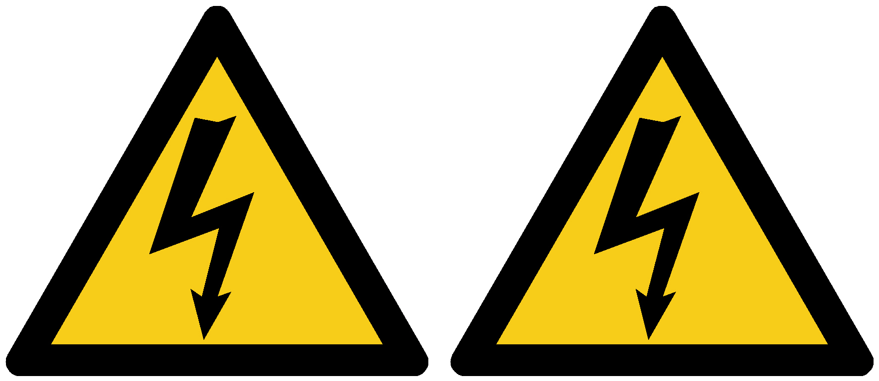 ELECTRICITY WARNING (CARD) 