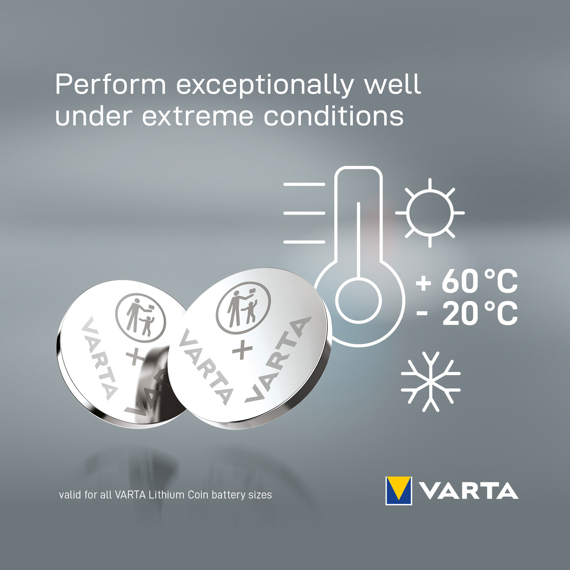 VARTA LITHIUM COIN CR2025 (BUTTON CELL BATTERY, 3V) PACK OF 1