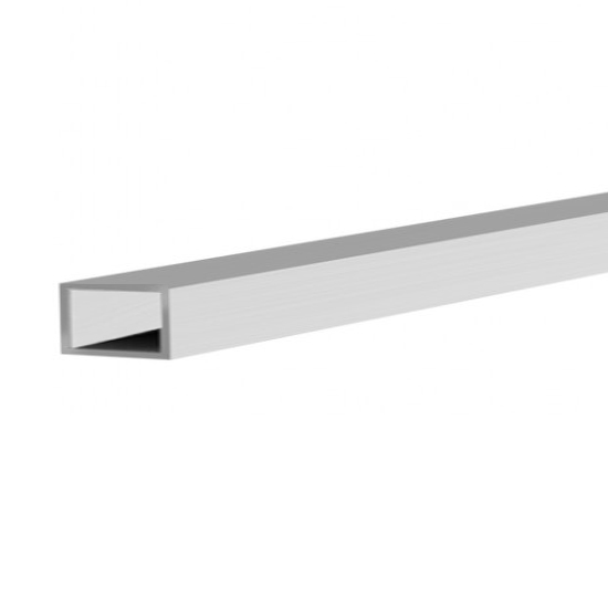 ALUMINIUM SQUARE TUBE 2M 40X20MM