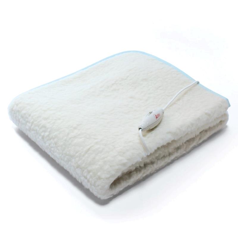 ARDES ELECTRIC BLANKET PURE WOOL SINGLE BED 150X80CM