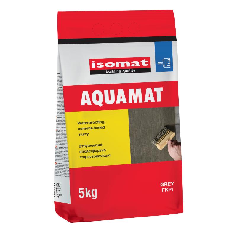 ISOMAT AQUAMAT ΓΚΡΙΖΟ 5KG