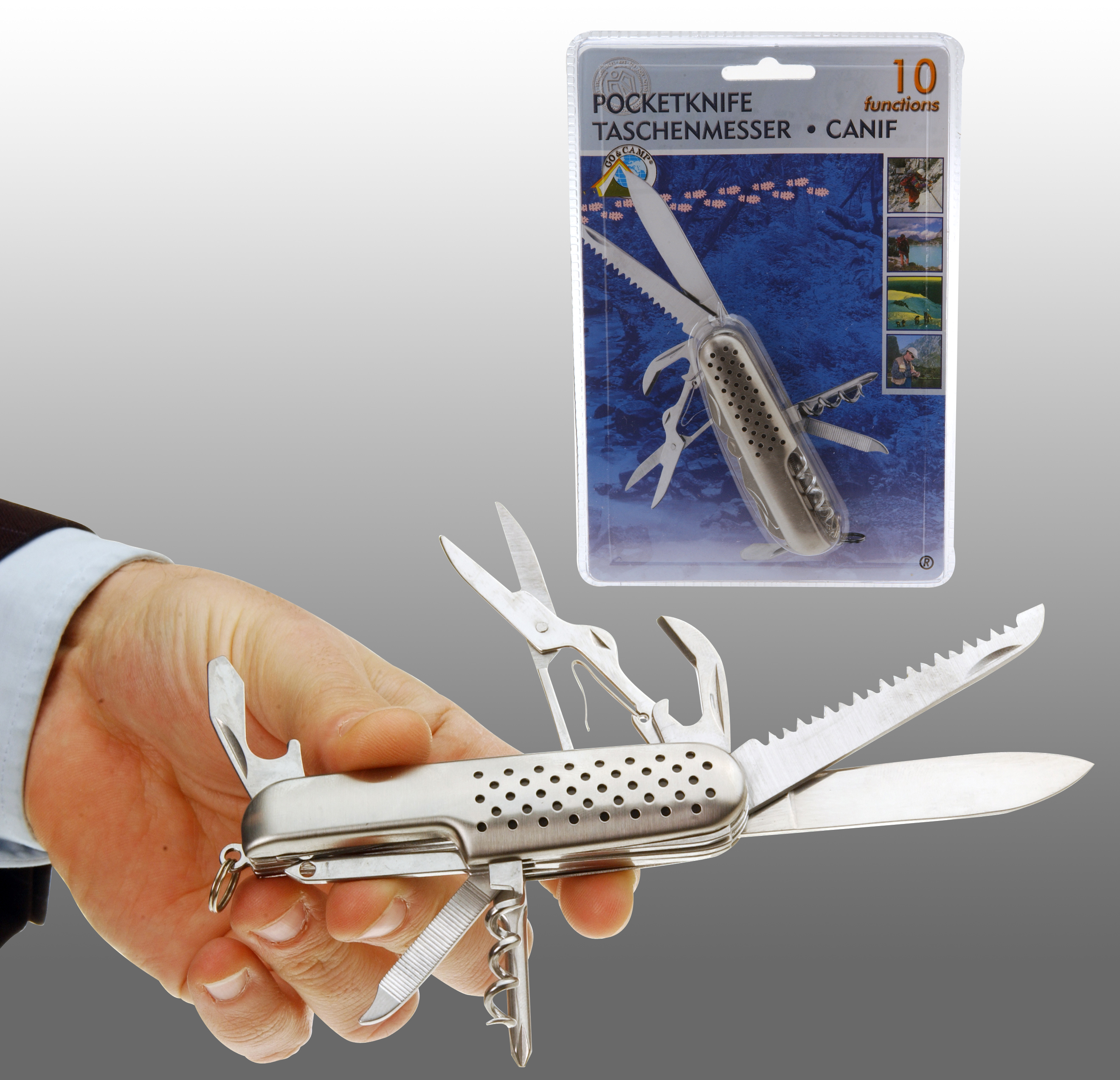 POCKET KNIFE 10 FUNCTIONS