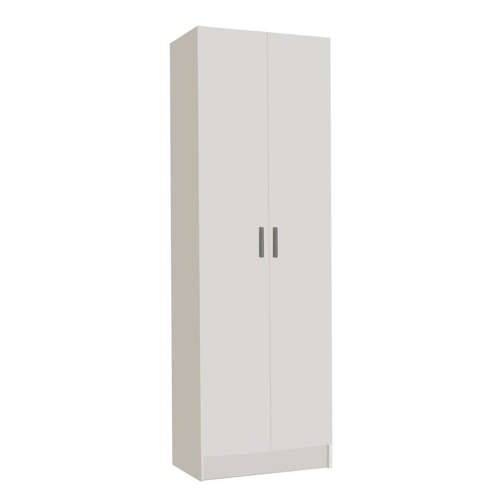 FORES CABINET 2DOORS WHITE 58,5Χ37Χ180CM