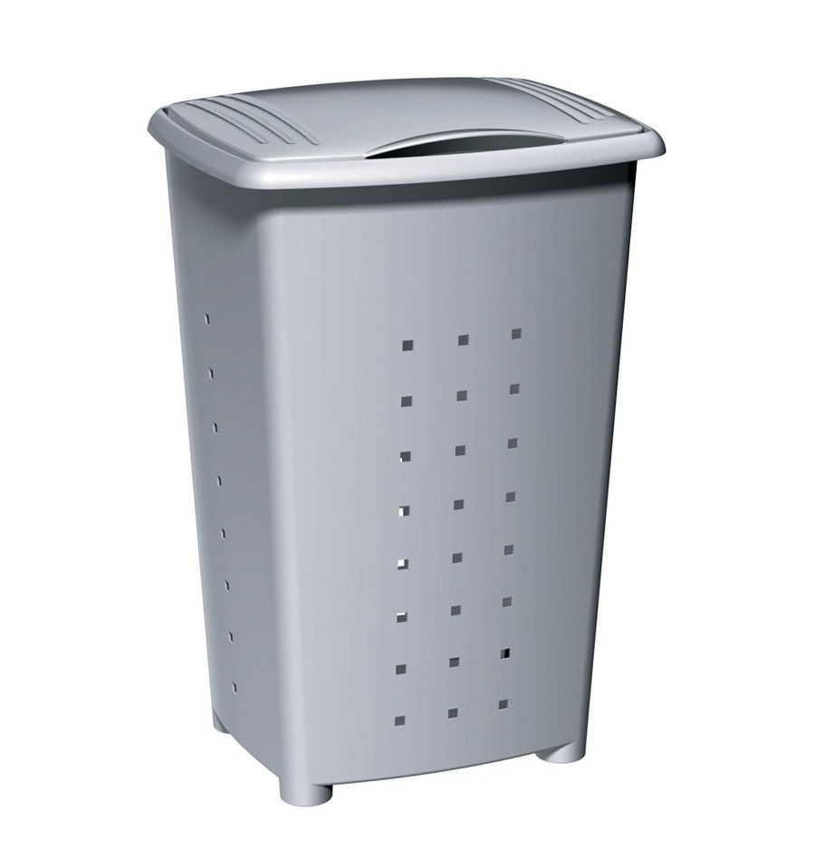 TATAY LAUNDRY BASKET 60LTR GREY