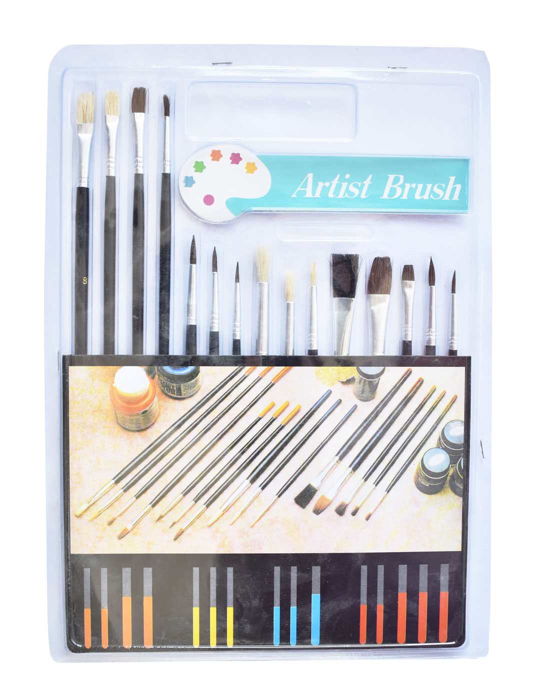 ARTIST BRUSH SET 15PCS