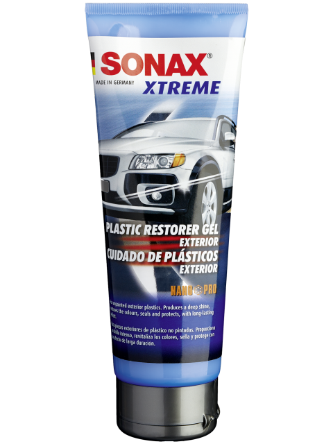 SONAX XTREME BUMPER & PLASTIC RESTORER GEL TUBE 250ML