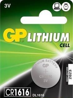 GP LITHIUM 3V CR1616