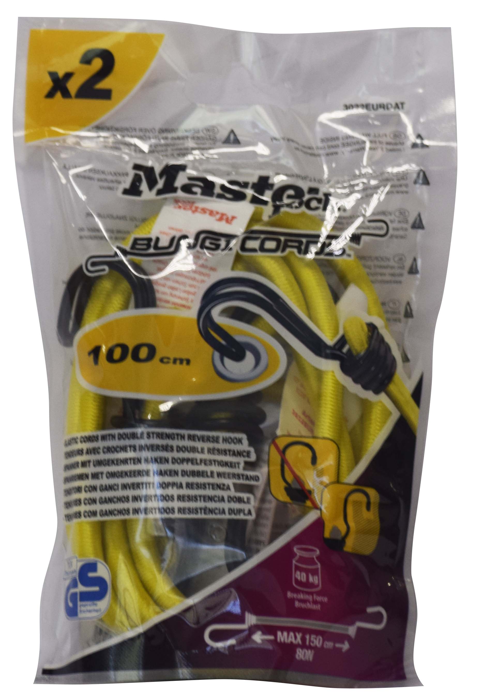 MASTERLOCK BUNGI CORD 100CM X 2PCS