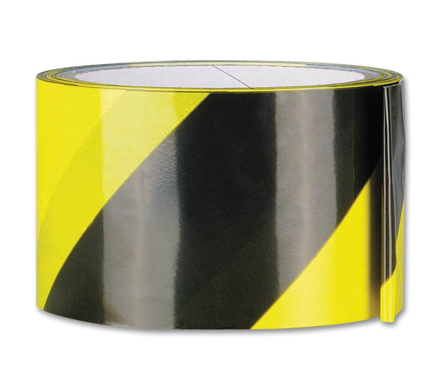 FIX-O-MOLL WARNING STRIP 33M YELLOW/BLACK