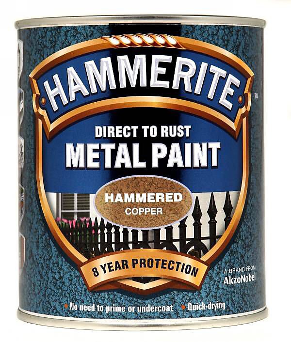 HAMMERITE HAMMERED COPPER 750ML