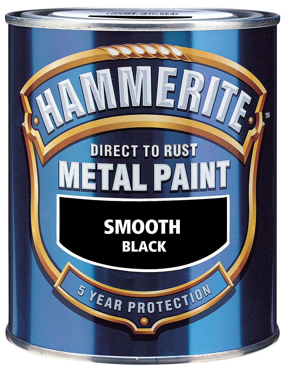 HAMMERITE SMOOTH BLACK 2.5L