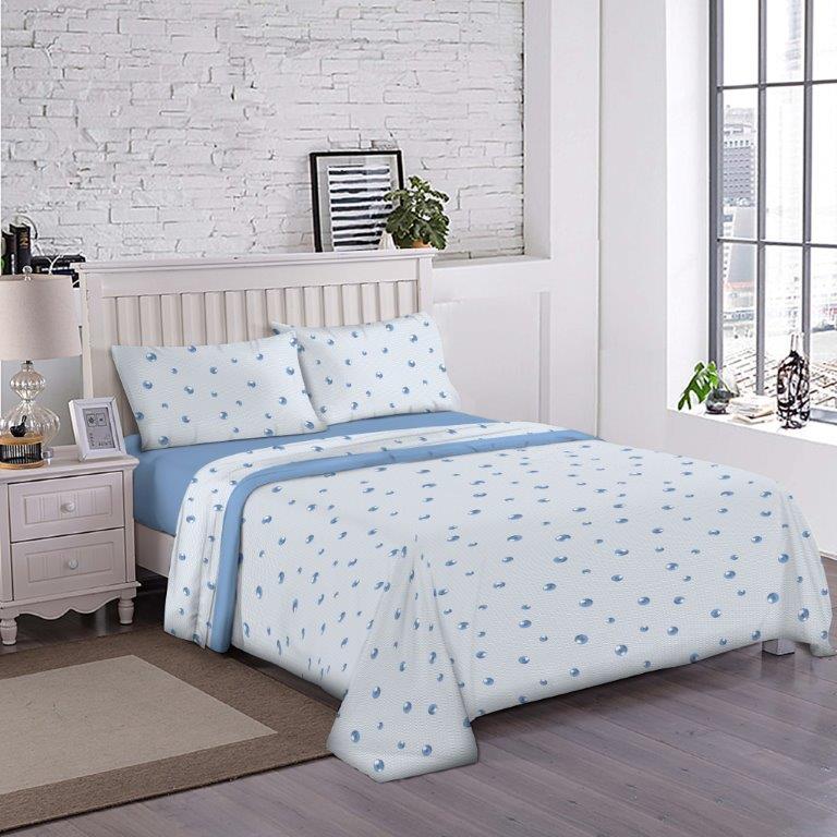 WINTER BED SHEET SET DESIGN 4 FEET