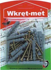 WRET-MET 14 TMX 8mm ΠΛΑΣΤΙΚΑ ΒΥΣΜΑΤΑ ΚΑΙ ΞΥΛΟΒΙΔΑ 5x50mm