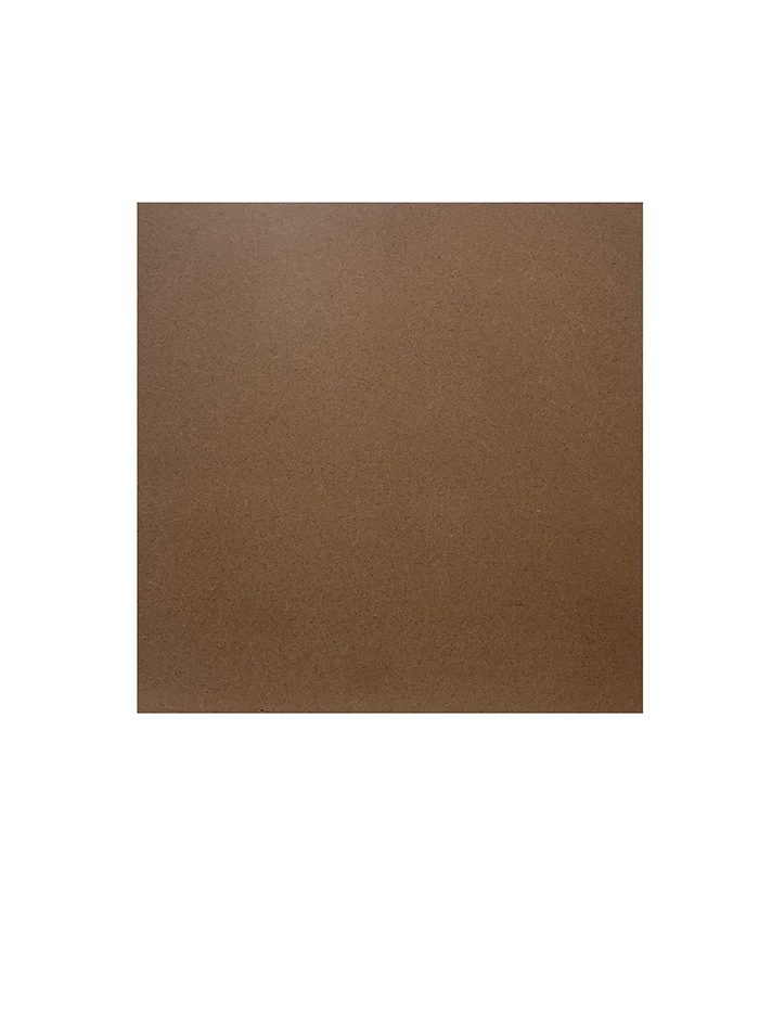 HARDBOARD 60X60CM 4MM BROWN