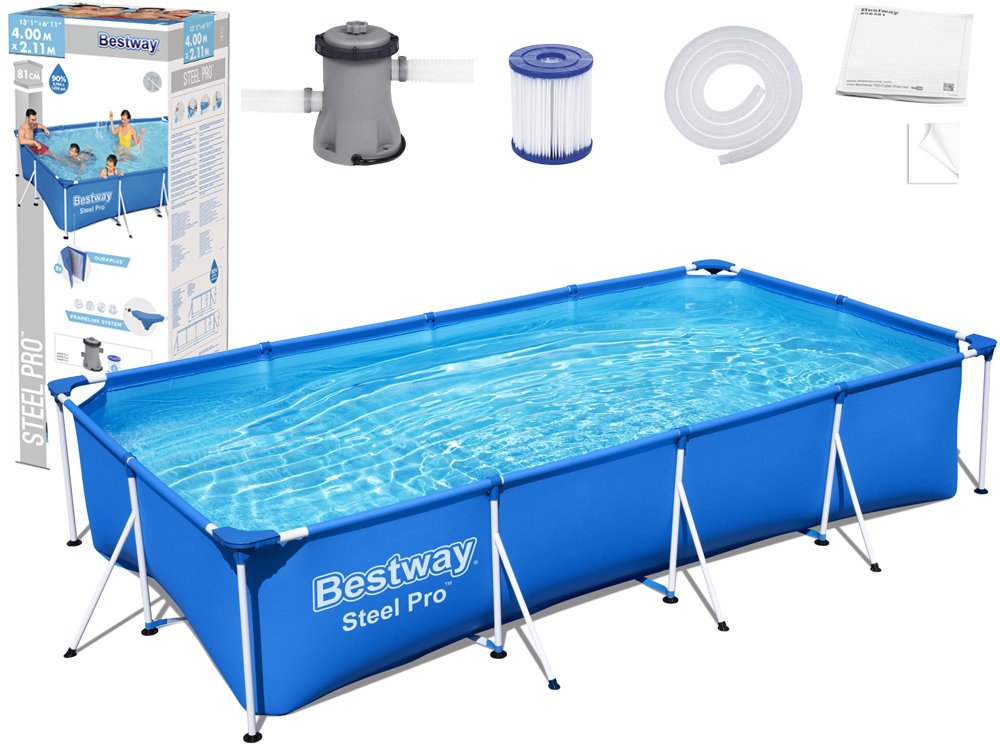 BESTWAY 56424 SPLASH FRAME POOL 400X211X81CM