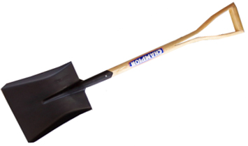 CHAMPION SHOVEL SQUARE WOODEN HANDLE