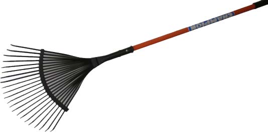 CHAMPION LAWN RAKE 22T FIBER HANDLE