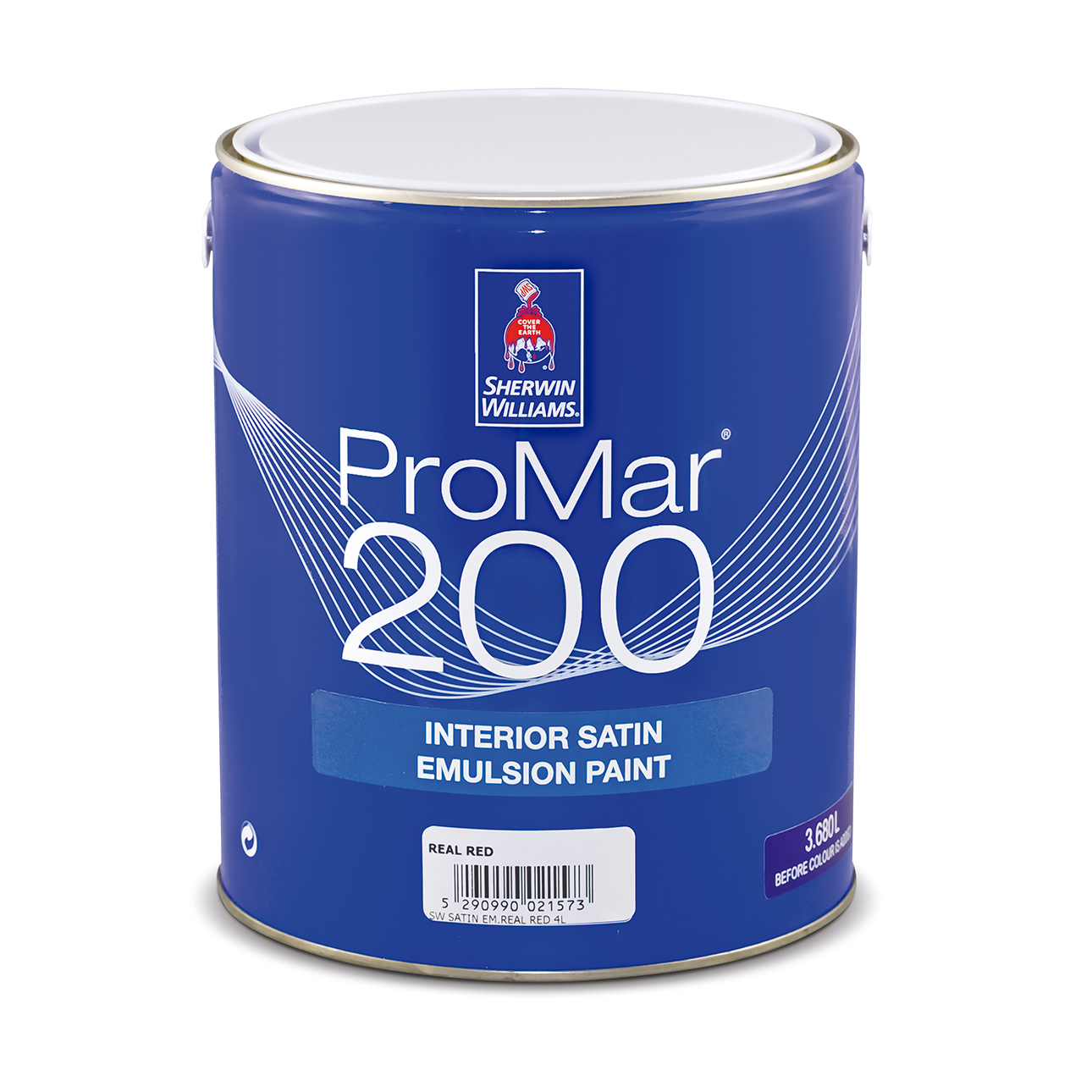 SHERWIN-WILLIAMS® PROMAR® 200 SATIN EMULSION BRIGHT YELLOW 4L