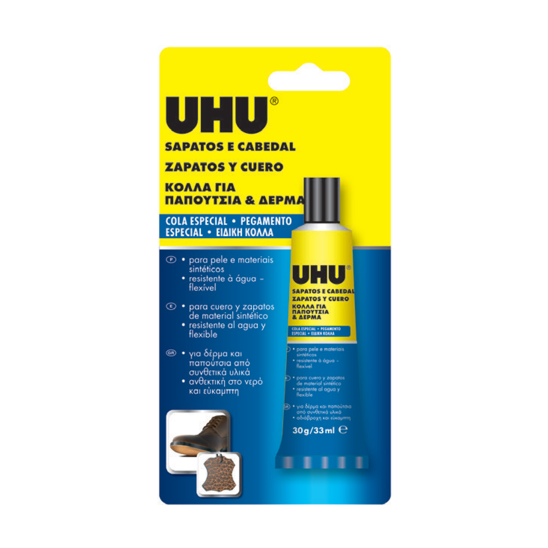 UHU SHOE & LEATHER 30G