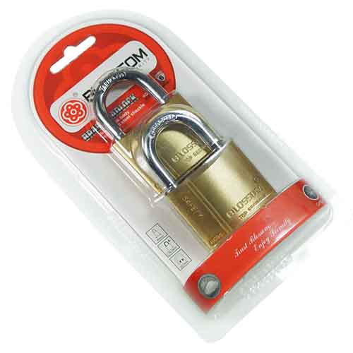 BLOSSOM 2PCS PADLOCK 20MM