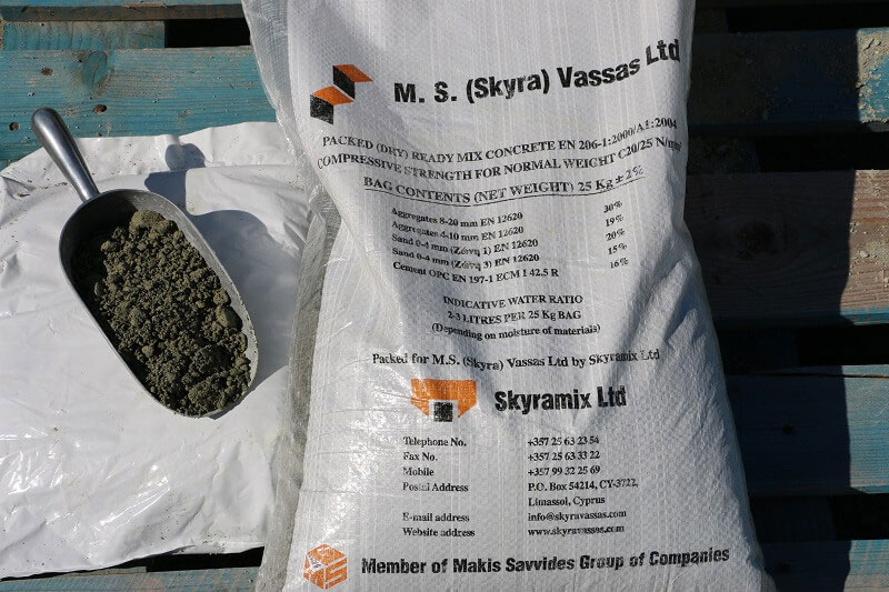 DRY CONCRETE BAG 25G