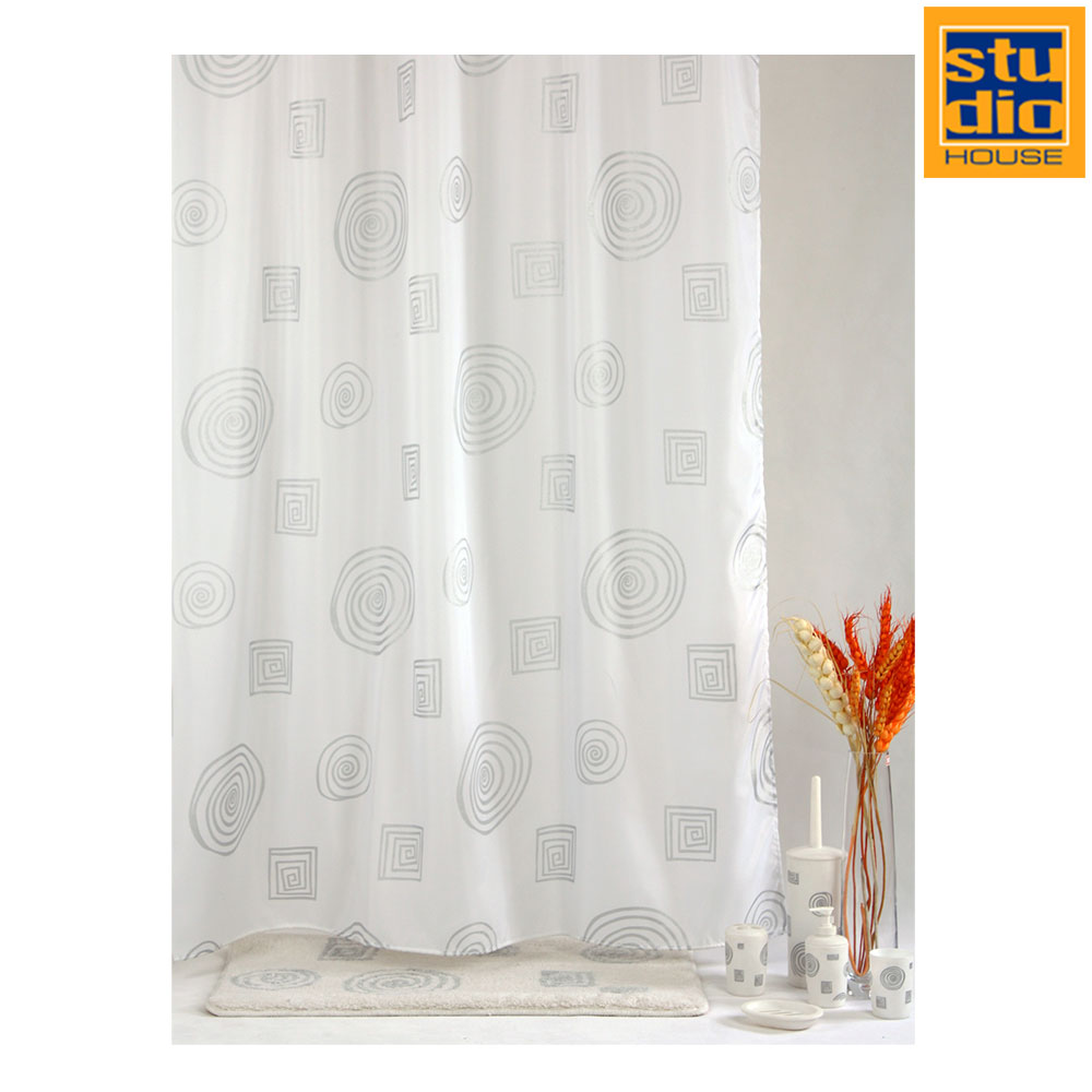 STUDIO HOUSE GUOCHI SHOWER CURTAIN 180X180CM