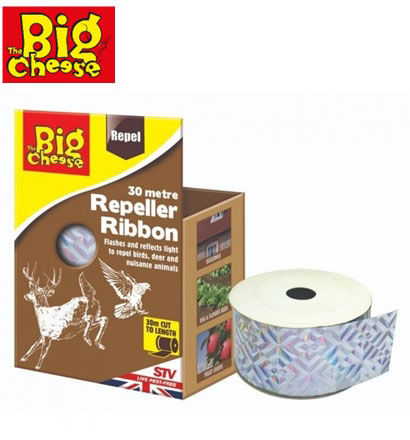 BIG CHEESE REPELLER RIBBON 30M