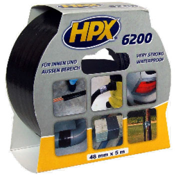 HPX CLOTH TAPE SILVER 50MMX5M