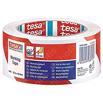 TESA WARNING TAPE 33MX50MM