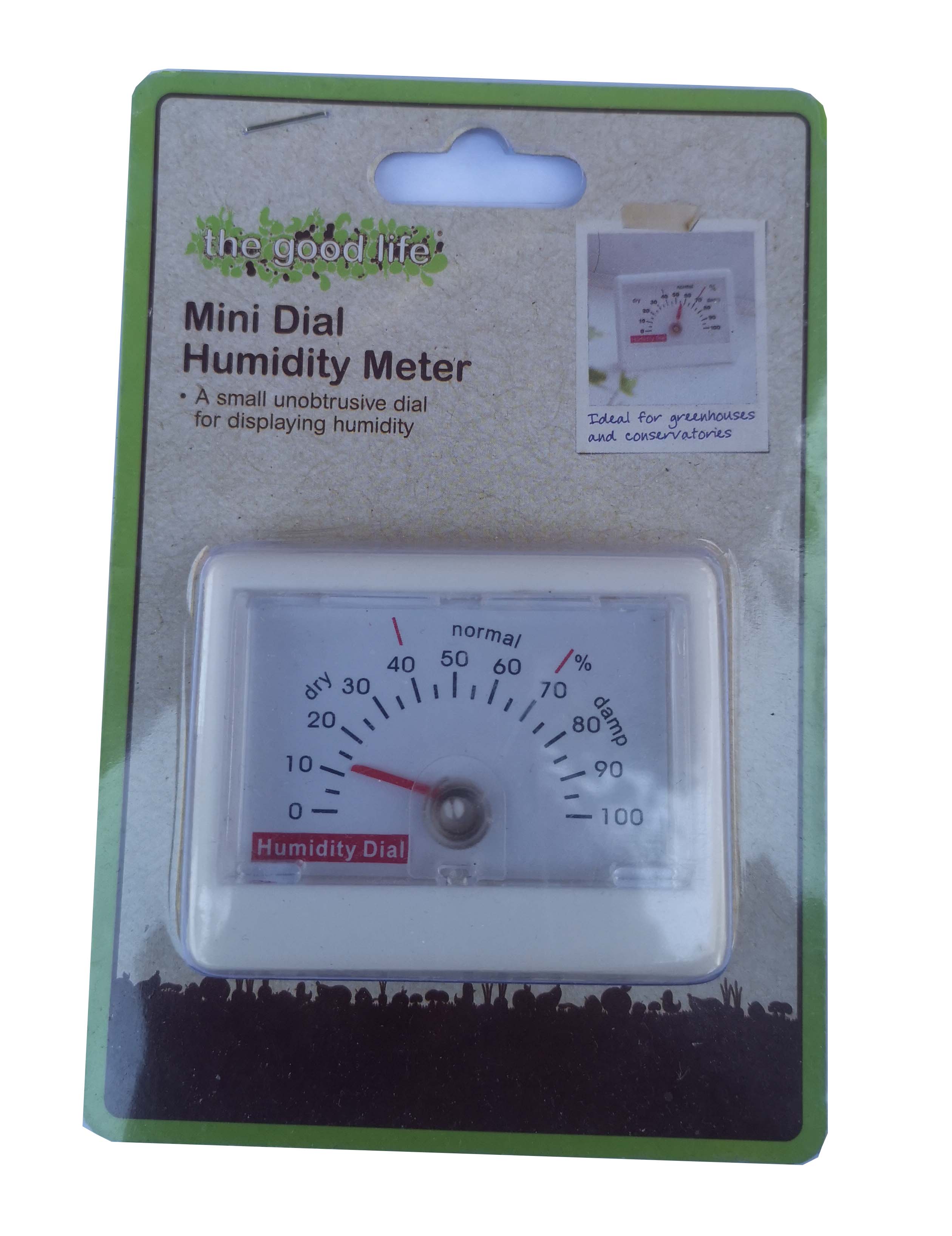 MINI DIAL HUMIDITY METER