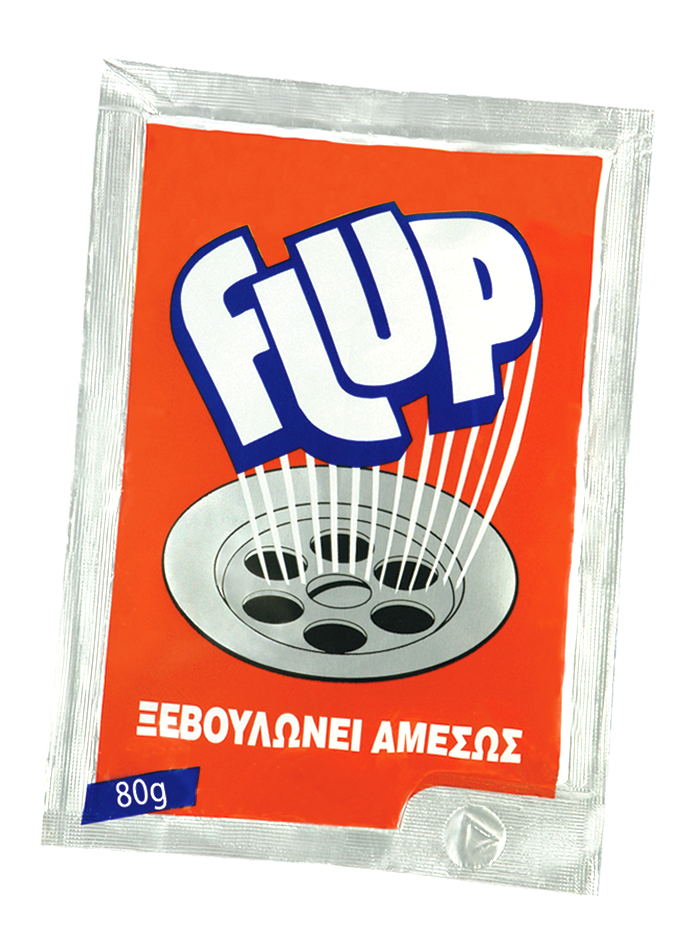 FLUP DRAIN OPENER POWDER HOT WATER 80GR